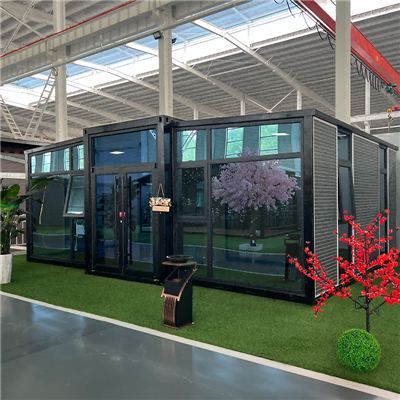 Laajennettava Container House asuntovaunu